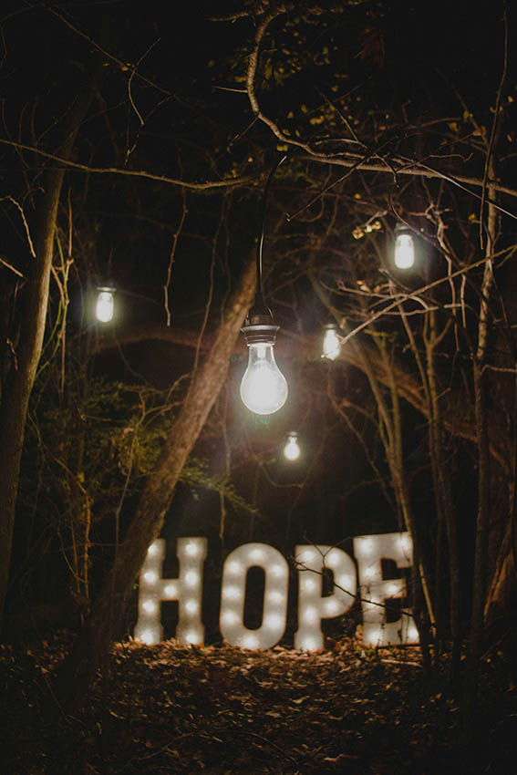 Hope becomes our guiding light