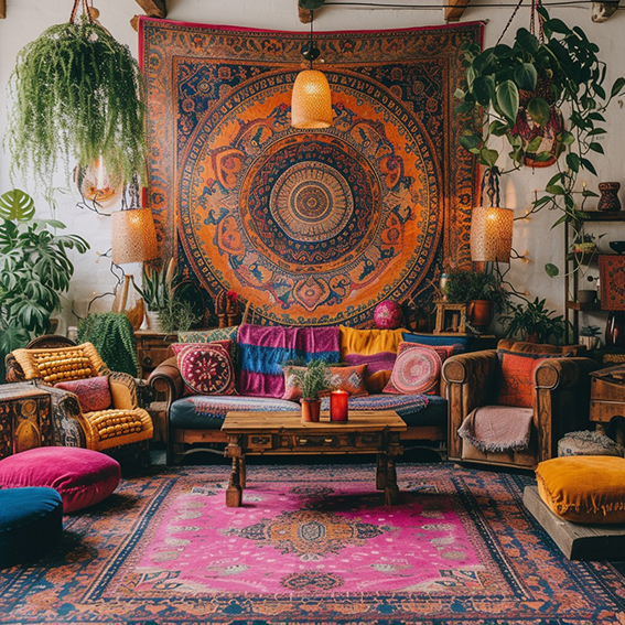 Vibrant Gypsy Decor Ideas For a Genuine and Cozy Home