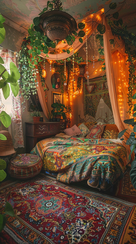 Gypsy Style in Boho Hippie Interior Design Embrace the Eclectic Charm