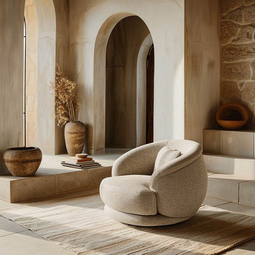 Warm Minimalism: Enhancing Warmth with Natural Materials