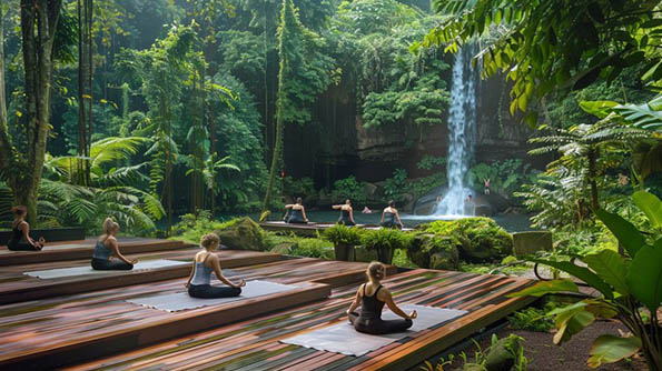 Yoga retreat