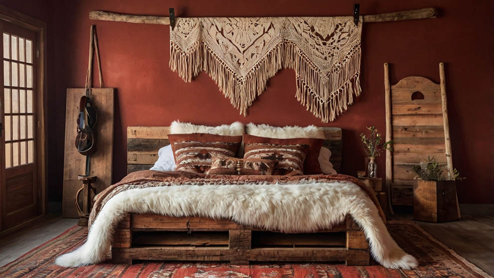 Accent Colors That Pop Your Cozy Boho Bedroom Western Space