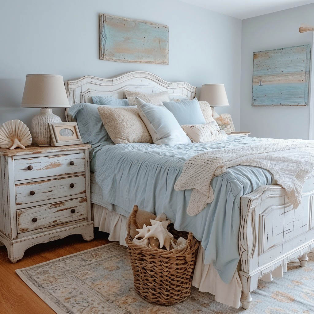 Blue Color Palette for Your Boho Bedroom