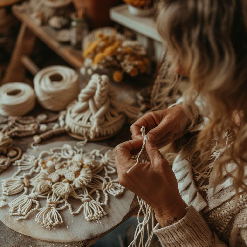 How to Make a Macrame Wall Hanging - DIY Tutorial