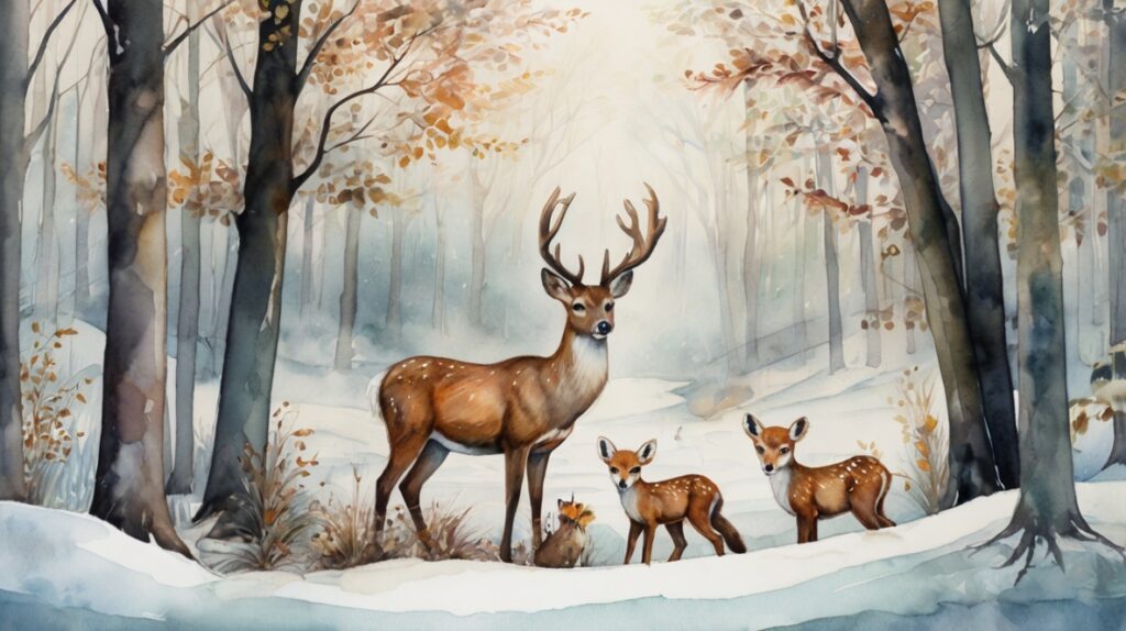 Enchanted Forest Murals and Wallpaper Ideas in a Woodland Nursery