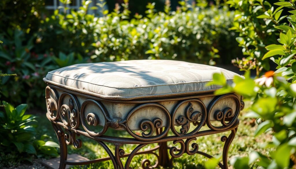 Outdoor Ottoman Iron