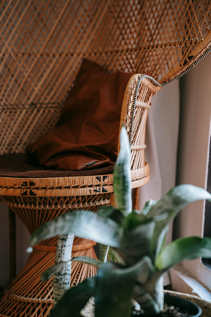 Boho Office Chair. Pecock Chair