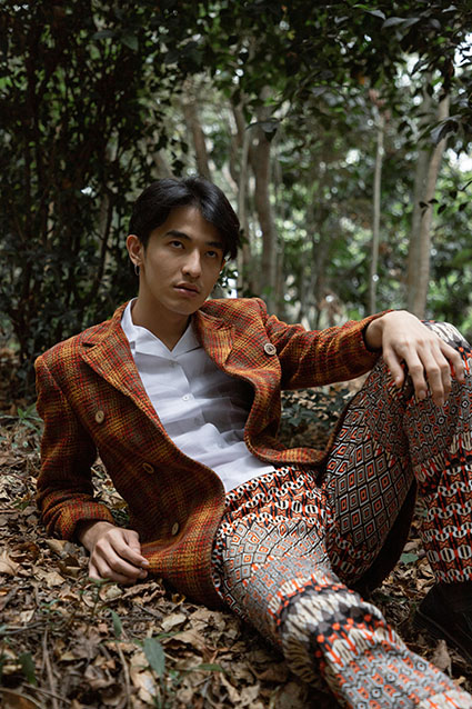 Patchwork hippie pants