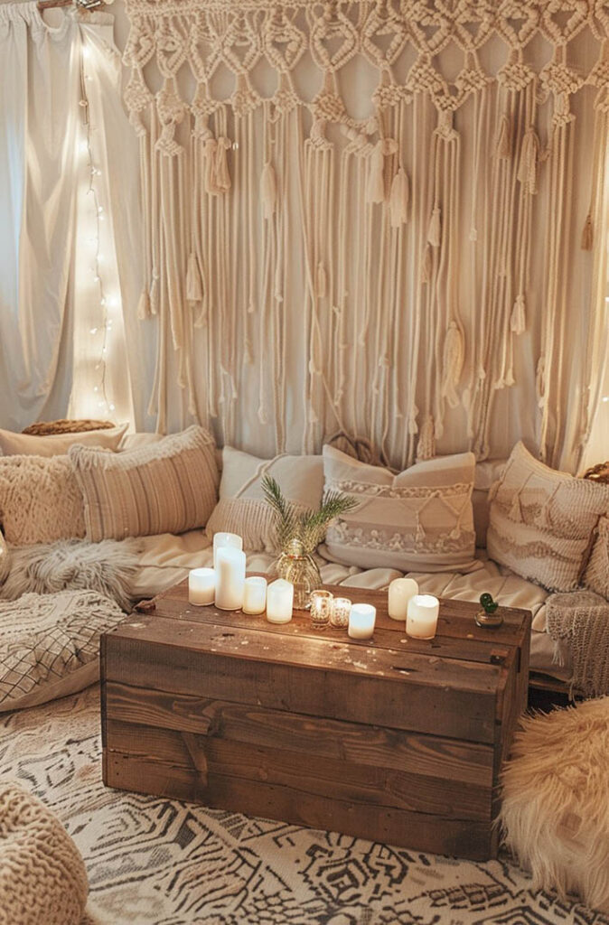 Relaxation & Comfort in Boho Decor