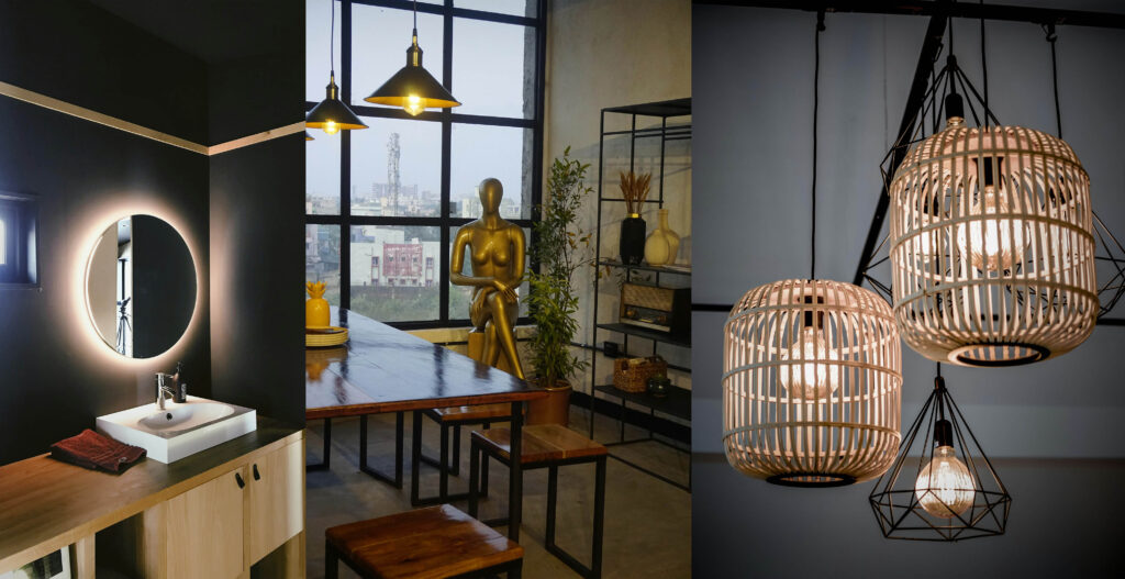 Light & Shadow - Make Industrial Decor Cozy with cool lightening
