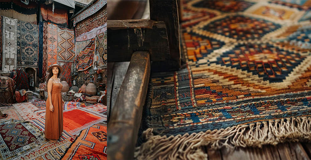 Boho Moroccan rug