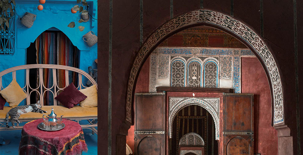 boho style diy decor mosaic arch