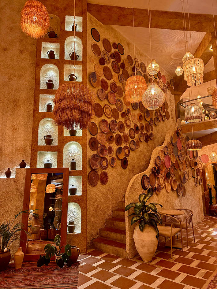 Boho styles in moroccan decor