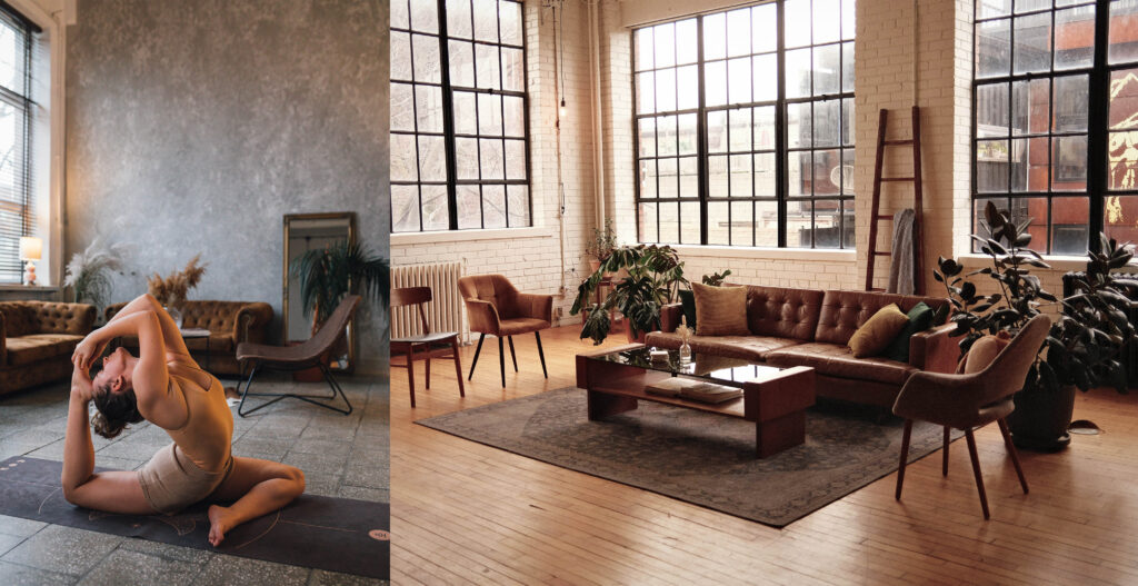 Contrast is key in interior design