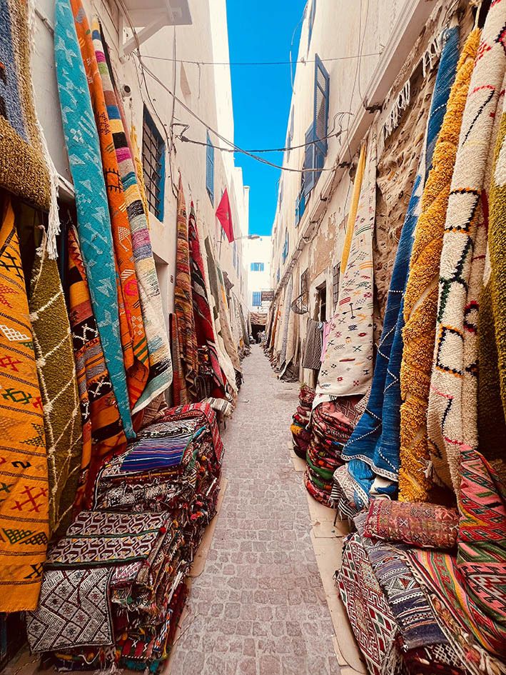 Moroccan boho color palettes