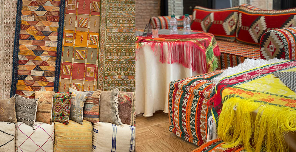 Moroccan decorative pillows for cozy boho homes