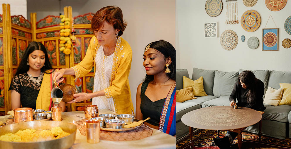 Bohemian modern Indian design for home decor