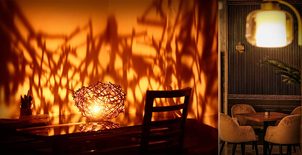 Boho decor and warm cozy Mexican design similirities