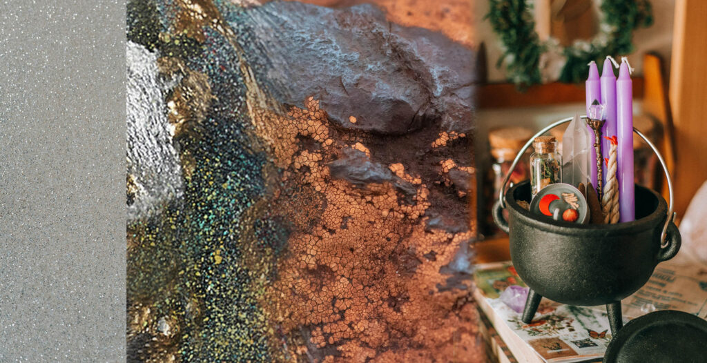 mystical-witch-bedroom-decor-with-magical-symbolism-of-metallic-colors