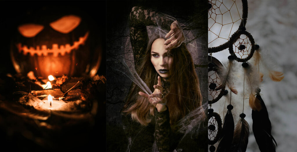 Boho Halloween decor ideas for a magical party home