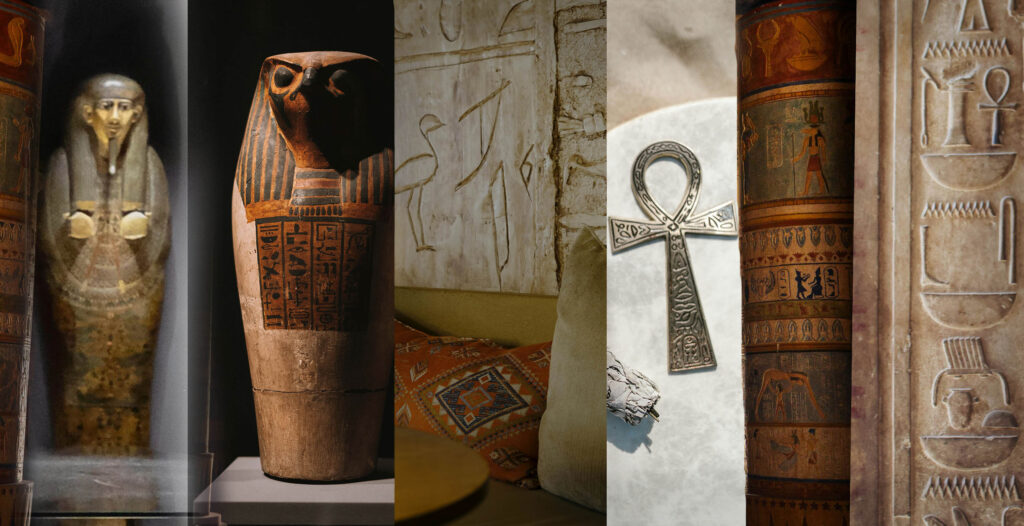 Egyptian mummy enclave