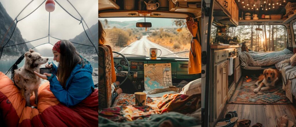 Dog friendly vacations, lake_adventures_and_boho_camper_van_road_trips.